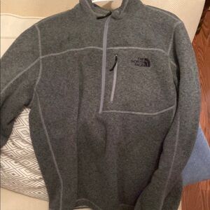 The North Face Gray Fleece Pullover